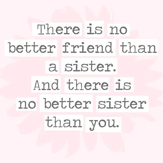 cute sister quotes