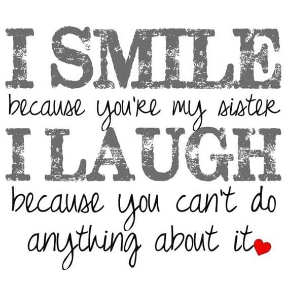 funny sister quotes