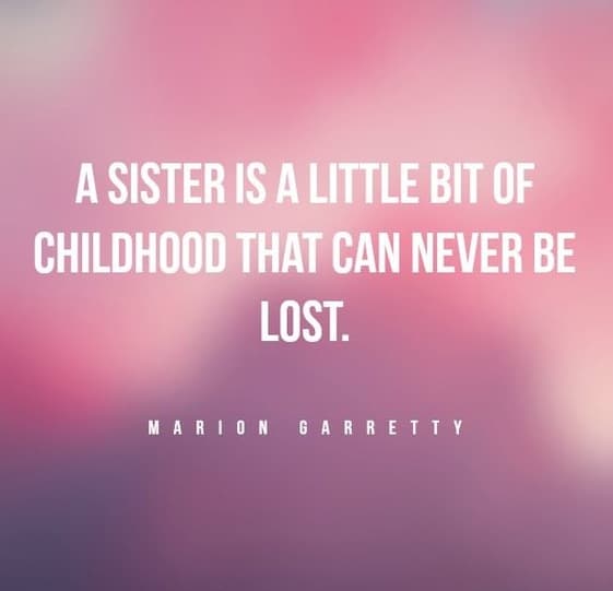 meaningful sister quotes