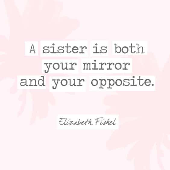 quotes on sisters