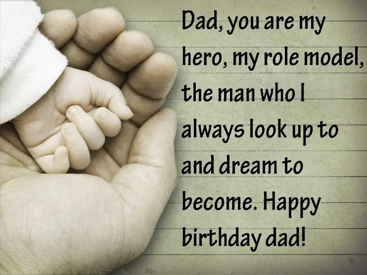 birthday quote for dad