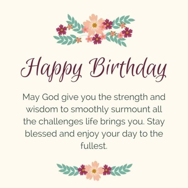 birthday blessings