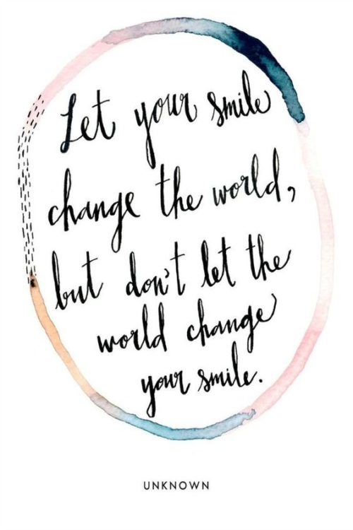 smiling quotes