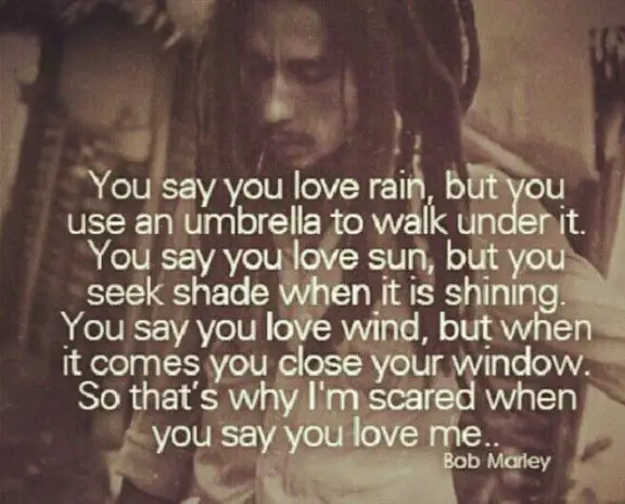 best sayings from bob marley