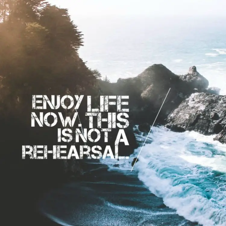 bob marley quotes: Emjoy life now!