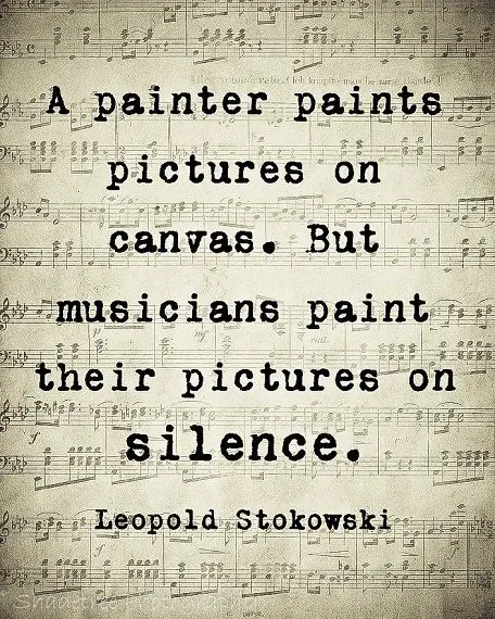 music and silence