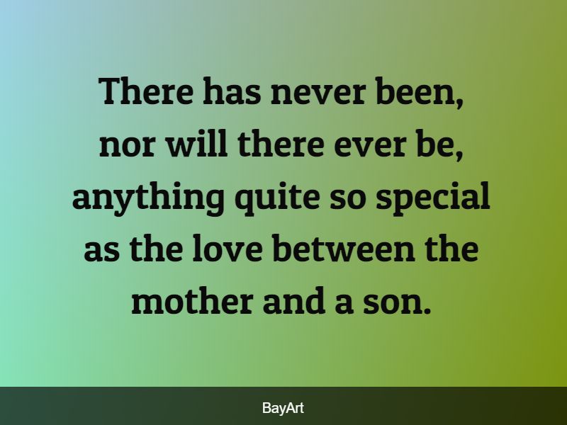 mother to son quotes