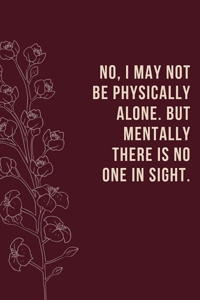 most famous quotes about being alone
