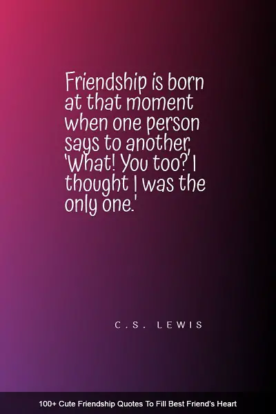 friendship quotes and sayings