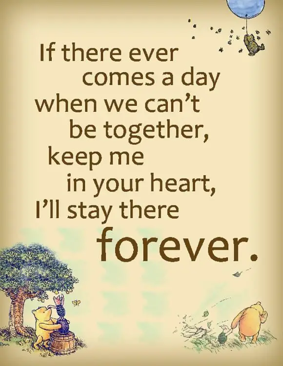 sweet winnie the pooh love quotes