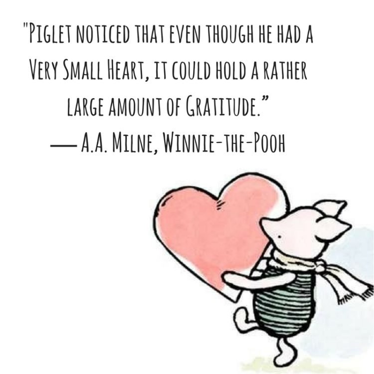 winnie the pooh gratitude quotes 