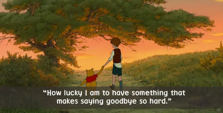 winnie the pooh quotes goodbye