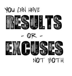 inspiring excuses sayings