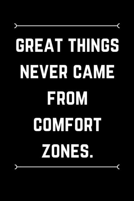 inspiring comfort zone quotes