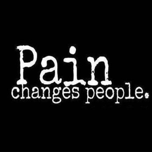 people change quotes pain