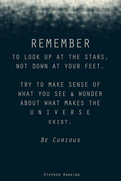 quotes on curiosity and exploration