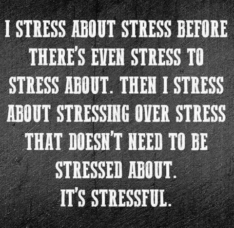 stress quotes funny