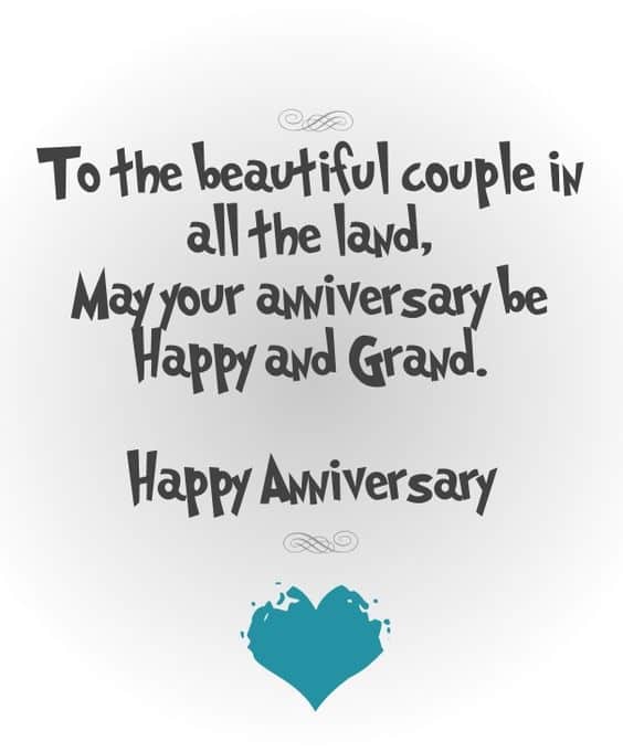 wedding anniversary romantic wishes