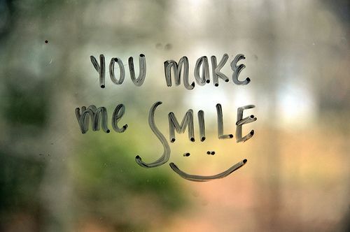 you make me happy you make me smile