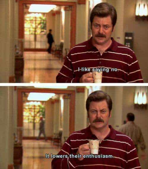 best parks and rec quotes from ron swanson