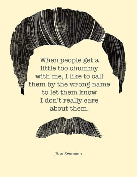 best ron swanson quotes