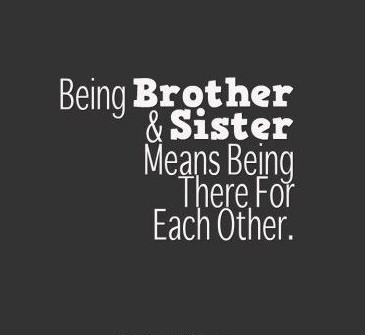 brother and sister relationship quotes with images