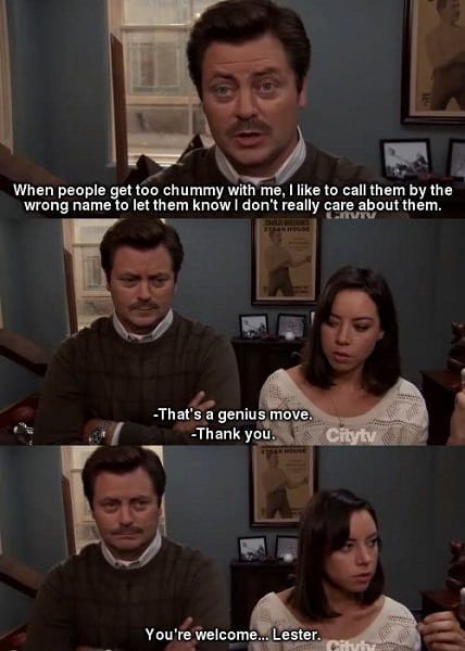 clever ron swanson quotes