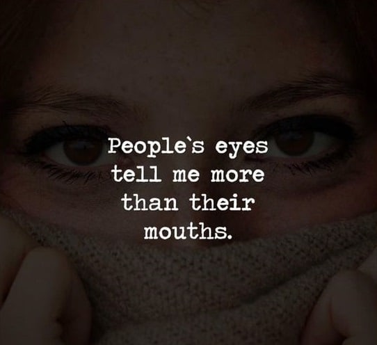 eyes tell more quotes