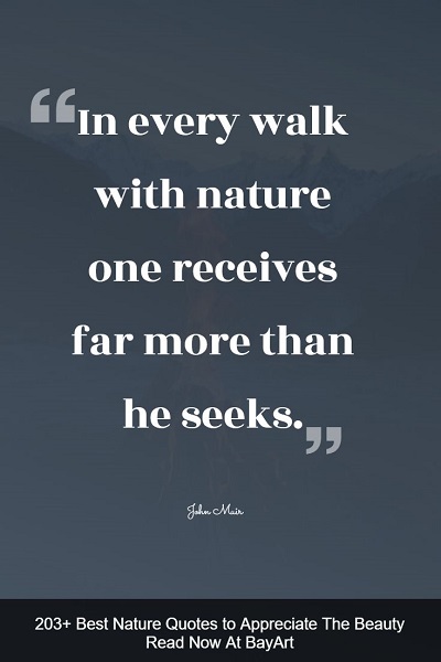 most famous nature quotes about Mother Earth's beauty