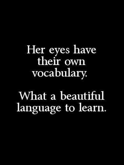 romantic quotes on eyes for her