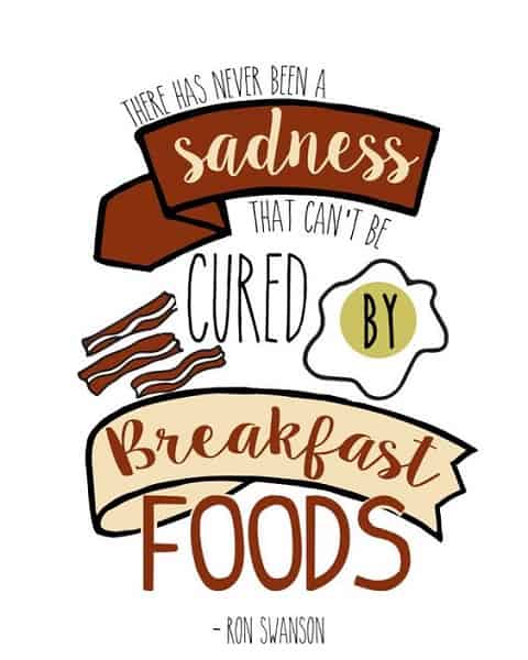 ron swanson quotes breakfast