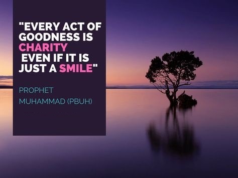 prophet muhammad quotes about smile