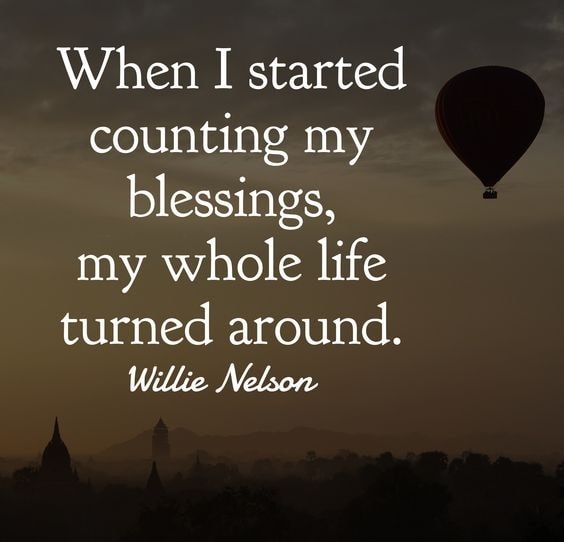 quotes about being blessed