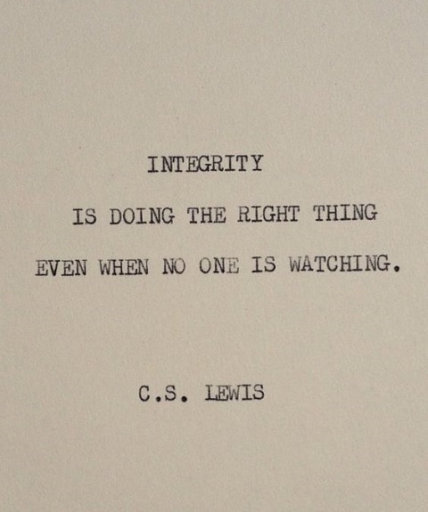 integrity motivational quotes