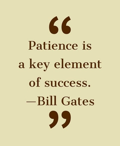 patience motivational quotes