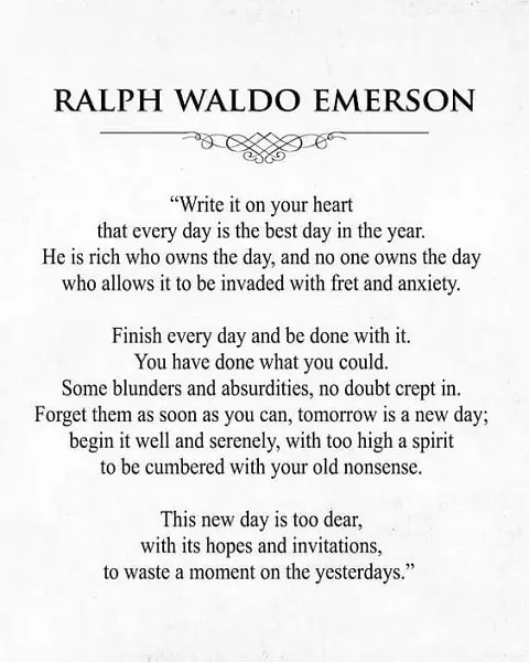 ralph waldo emerson quotes on life