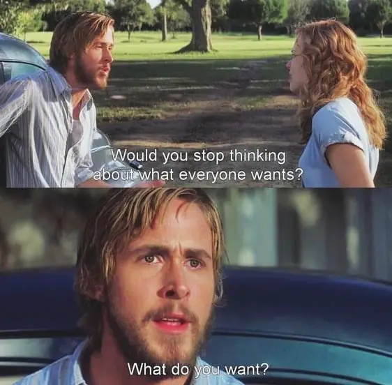 the notebook quotes what do you want