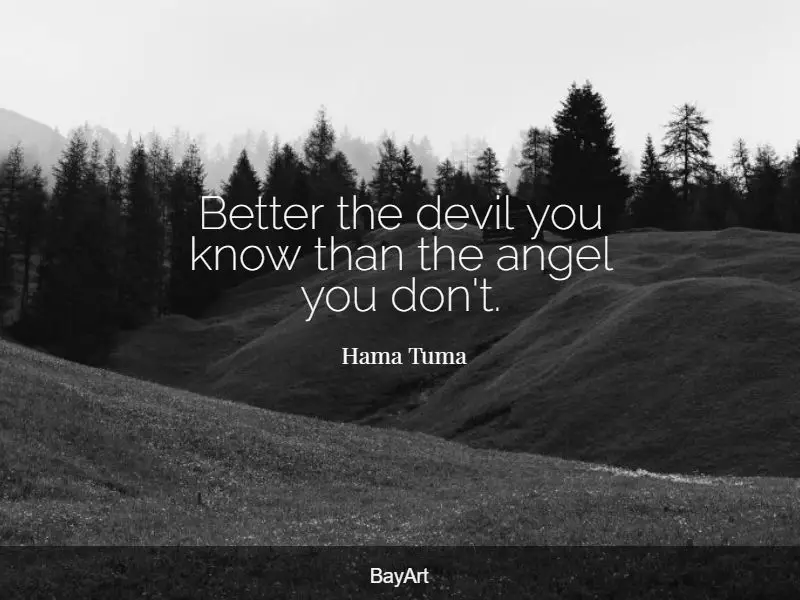 inspirational devil quotes