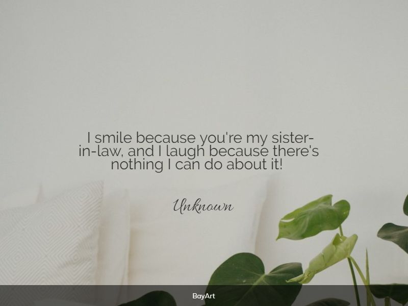 beautiful sister in law quotes