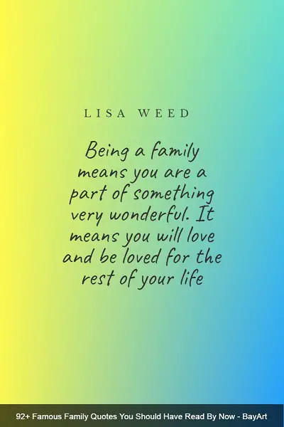 famous family quotes and sayings