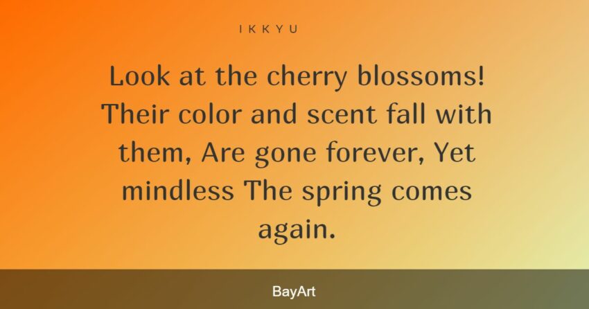 cherry blossom quotes