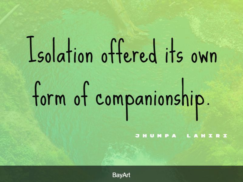 quotes about isolation