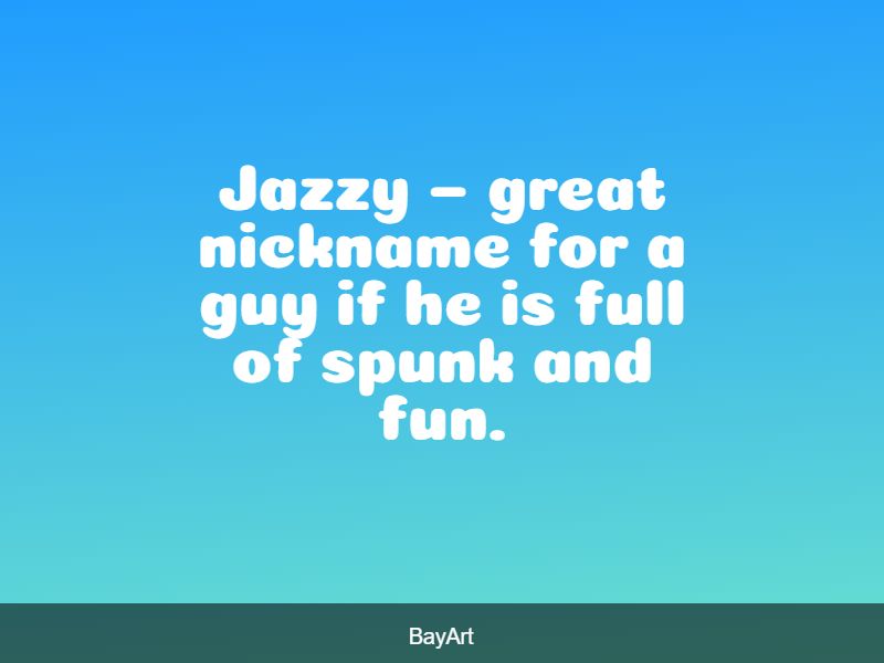 cool pet names for guys
