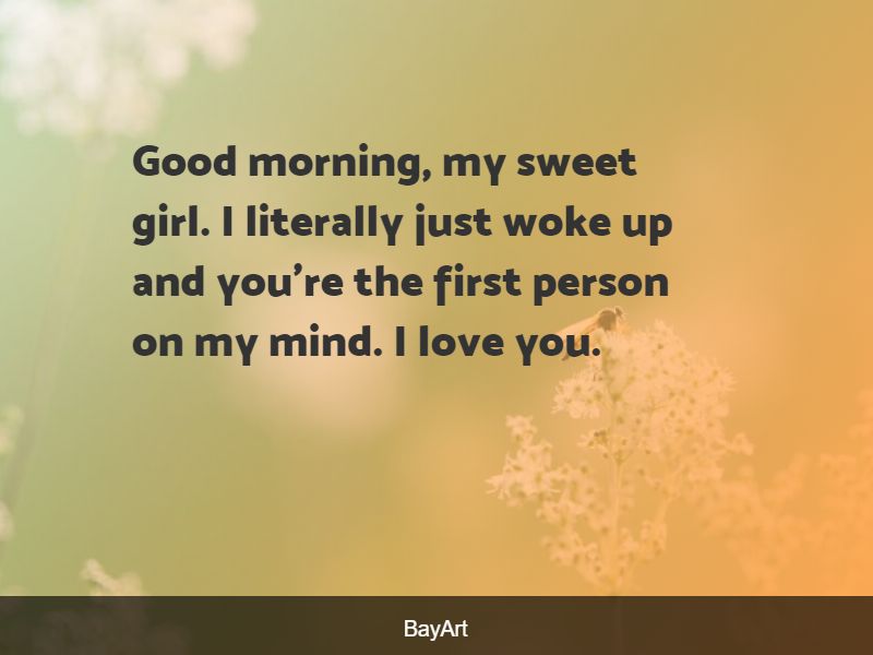 good morning text messages for her