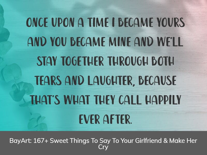 sweet things to say to your girlfriend