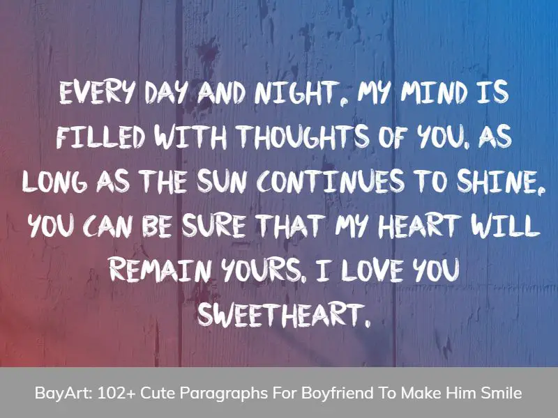 love paragraph for boyfriend