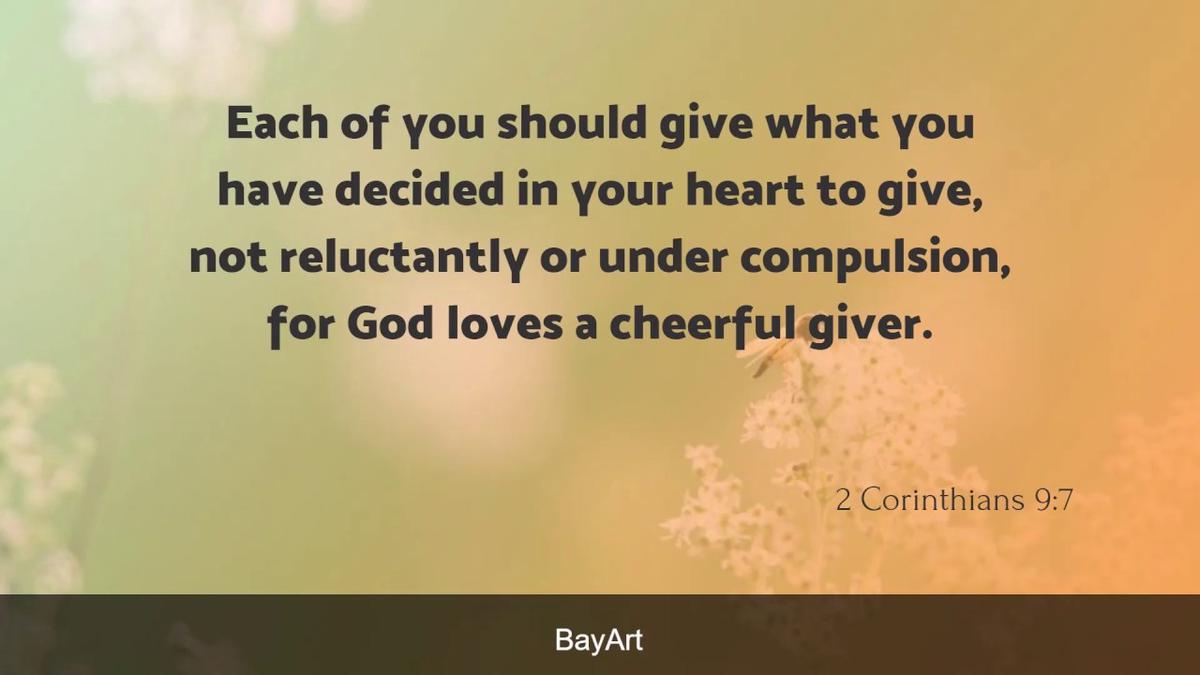 'Video thumbnail for 40+ Powerful Bible Verses About Giving Generously'