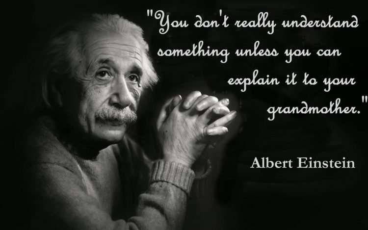 Albert Einstein Quote About Grandmother