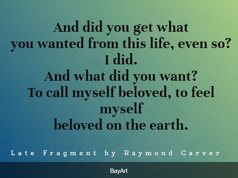 36+ Fascinating Famous Short Poems About Life & Love For You BayArt