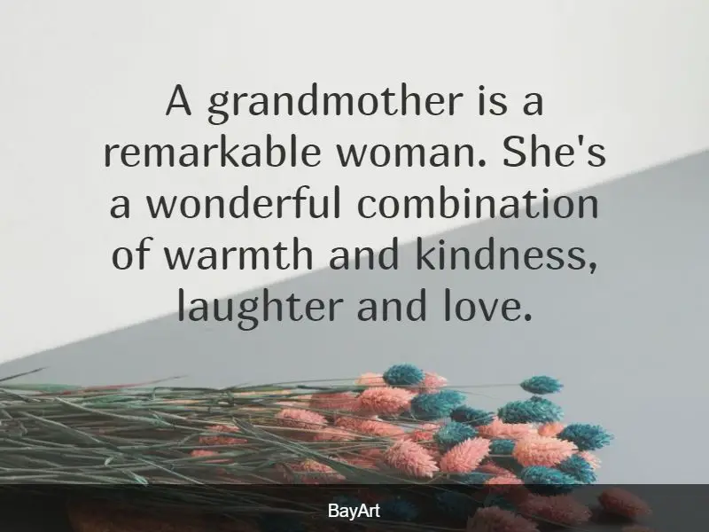 caption for grandmother